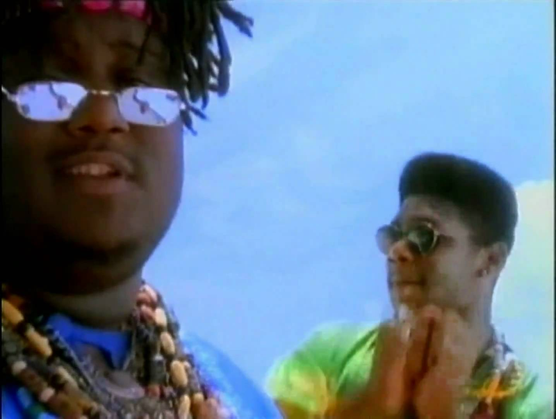 Attrell “Prince Be” Cordes, foreground, and Jarrett “DJ Minutemix” Cordes of P.M. DawnYouTube screenshot